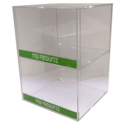 Acrylic Open Back Unit 2 Tier AMC