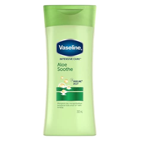 jual vaseline intensive care aloe soothe hand body lotion  ml