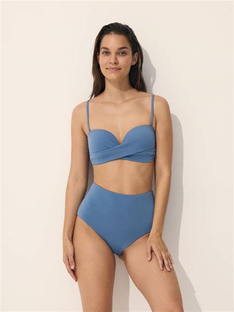 Bikini Top Color Blue RESERVED 0968Y 55X