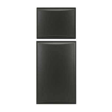 Dometic Dm2852dm2862ndr1062 Refrigerator Upper And Lower Brushed Black