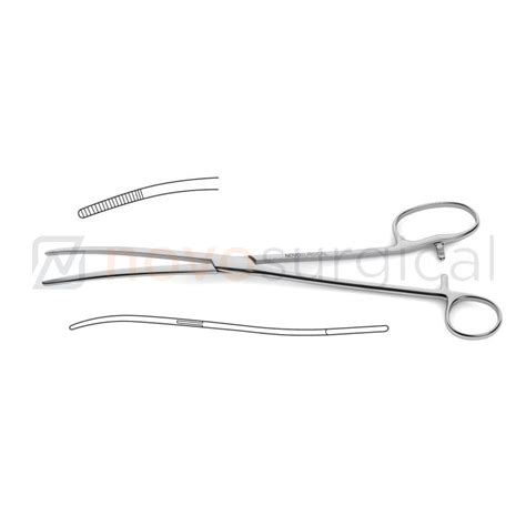 Bozeman Douglas Sponge Uterine Dressing Forceps Novo Surgical