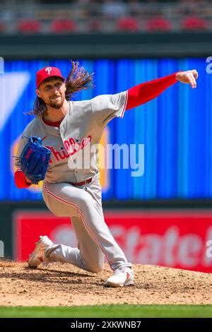 Philadelphia Phillies relief pitcher Matt Strahm in action during a