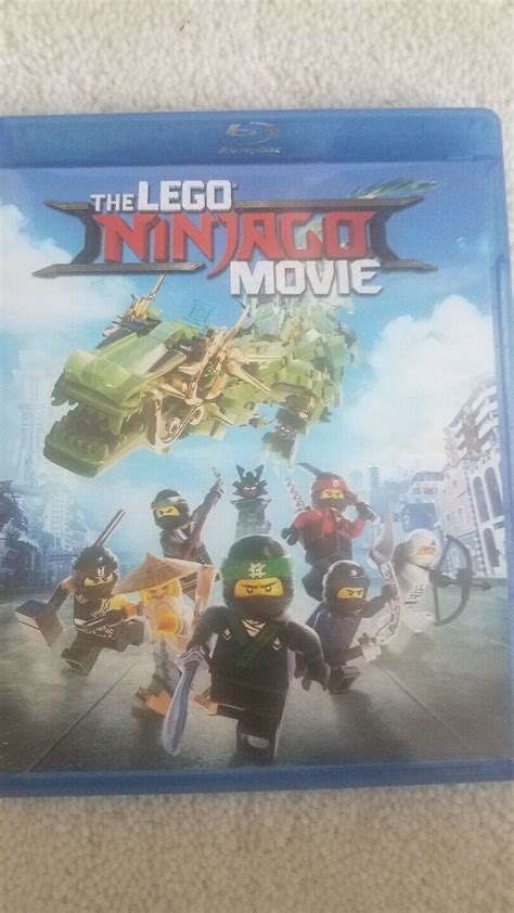 The LEGO NINJAGO Movie Blu Ray Disc 2017 BRAND NEW SEALED DVDs