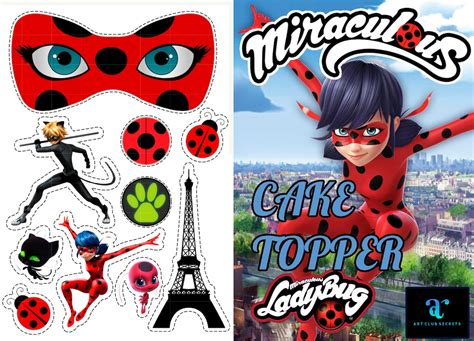 Miraculous Cake Topper Printable Printable Templates