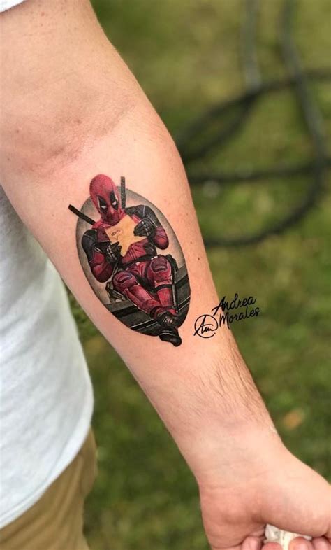 Deadpool Tattoo Sleeve