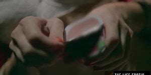 Busty Beauty Rubs Her Hairy Pussy Avidly As She Watches Porn Tnaflix