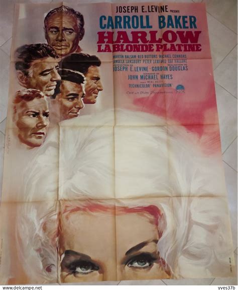 Afiches Pósters Harlow La Blonde Platine Carol Baker affiche x TTB