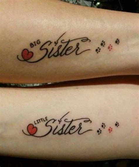 40 Inspirational Ideas Of Sister Tattoos Listing More