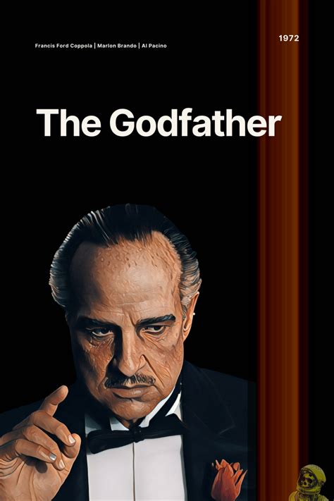 The Godfather Poster Godfather Art Digital Download Wall - Etsy | The ...