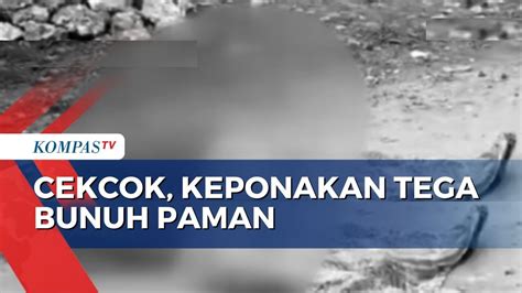 Cekcok Perkara Harta Warisan Paman Tewas Di Tangan Keponakannya