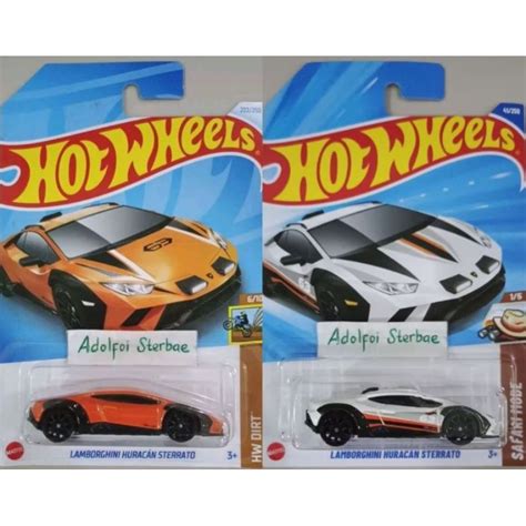 Jual Hotwheels Hot Wheels Lamborghini Huracan Sterrato Sterato Hw Dirt Safari Mode Shopee