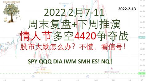 美股bigtreesignal 股市大跌怎么办？不慌，看信号！ Smh Qqq Spy Iwm Es Nq Youtube