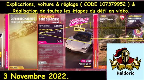 Forza Horizon Fh Forzathon D Fi Hebdomadaire Bienvenue Au Royaume