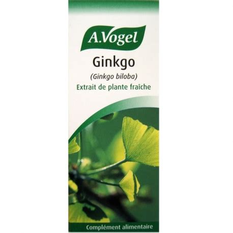 Ginkgo Extrait de plante fraîche A Vogel Bioforce 50ml