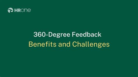 [With AI Hack] 360-Degree Feedback: Benefits & Challenges | HROne