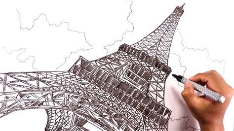 Torre Eiffel Dibujo Facil Para Ni Os Si Bien Puede Parecer Una Pieza