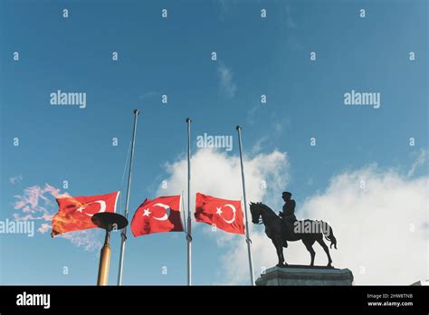 Ataturk Flag Hi Res Stock Photography And Images Alamy