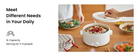 Amazon Olayks Hot Pot Electric L Portable Electric Pot With Ceramic Non Stick Coating