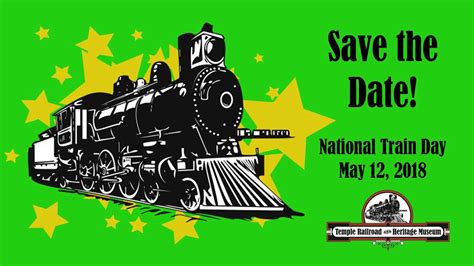 National Train Day - #KDHEvents | Events in the Greater Killeen Area