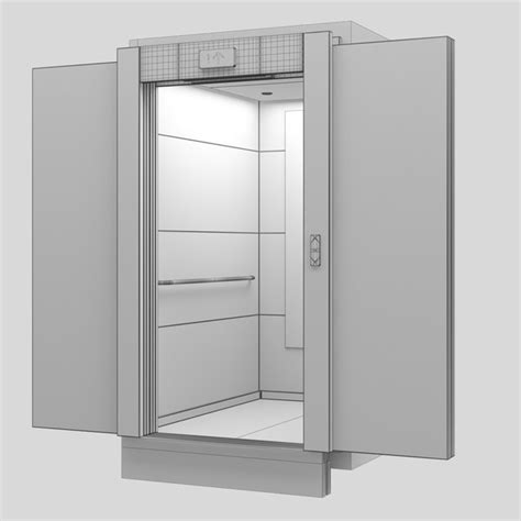 3D kone elevator - TurboSquid 1498663