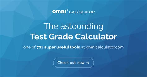 Test Grade Calculator For Teachers And Students Convert Points To