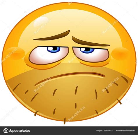 Exhausted Emoticon Smiley Royalty Free Vector Image Emoticon Emoji Images