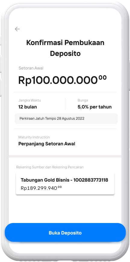 Cara Buka Deposito Mandiri Di Livin By Mandiri