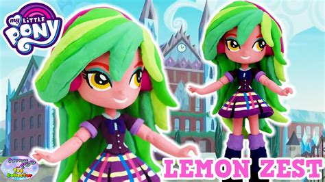 Custom My Little Pony Equestria Girls Minis Lemon Zest Surprise Egg And