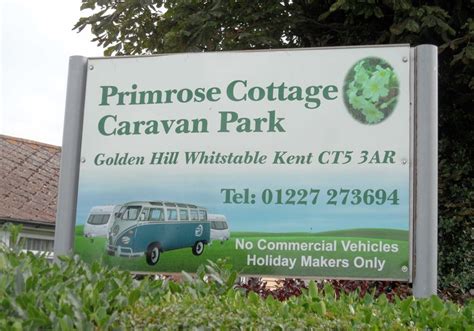 Primrose Cottage Caravan Park Whitstable Kent