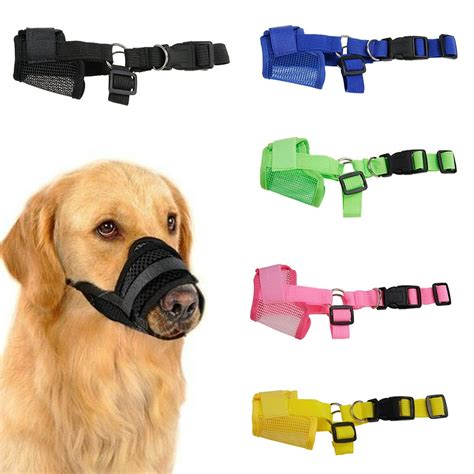 Spring Park Dog Muzzle For Small Medium Large Dogs Air Mesh Breathable