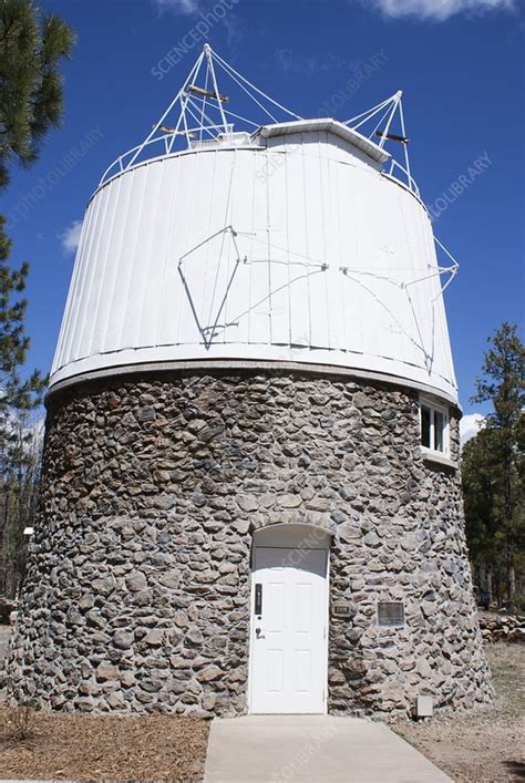 Pluto telescope dome, Lowell Observatory - Stock Image - C013/1292 ...