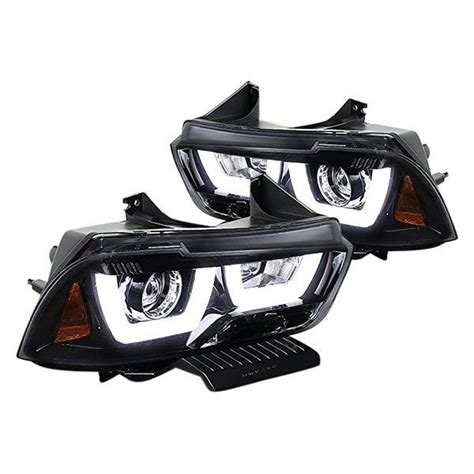 Spec-D® - Dodge Charger with Factory Halogen Headlights 2012 Black ...