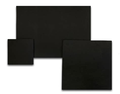 Black Neoprene Sponge Foam Sheet Mm Mm Thick Various Sizes