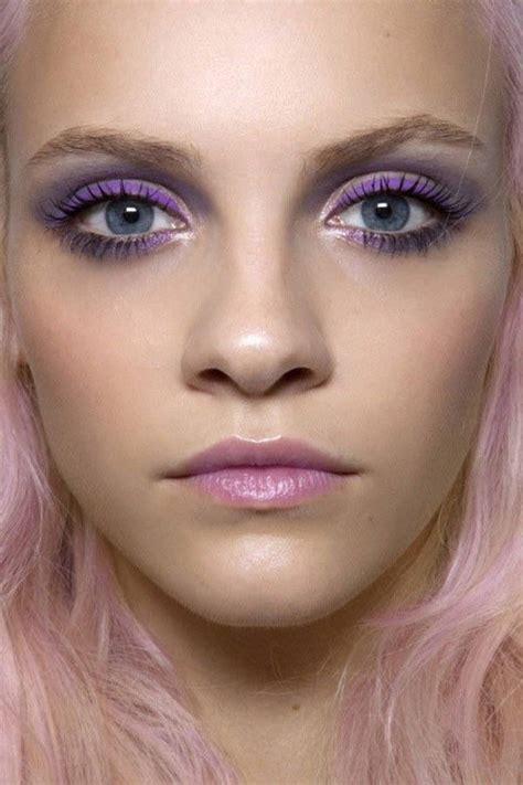 Smokey Light Purple Eye Makeup Purple Makeup Pastel Makeup Purple