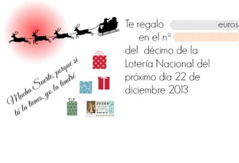 Participaciones Decimos Loter A De Navidad Plantillas Para Imprimir