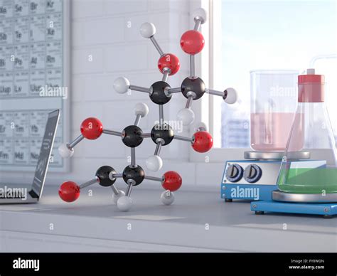 Sugar molecule model hi-res stock photography and images - Alamy