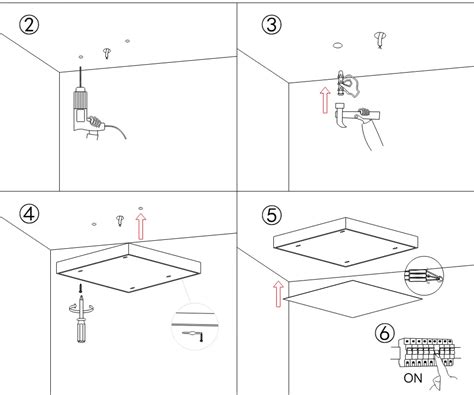 Lampemania Lcl Led Ceiling Light W K Instruction Manual