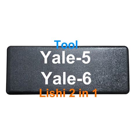 Lishi Locksmith Tools 2 In 1 Yale 5 Yale 6 244 Lishi 2 In 1 Decoder