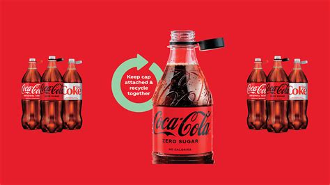 WHICH COCA‑COLA BOTTLES COME WITH ATTACHED CAPS?