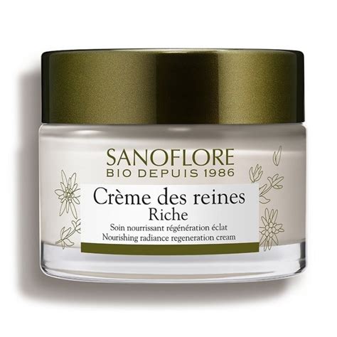 Riche régénération éclat Bio Crème des Reines de Sanoflore 50ml