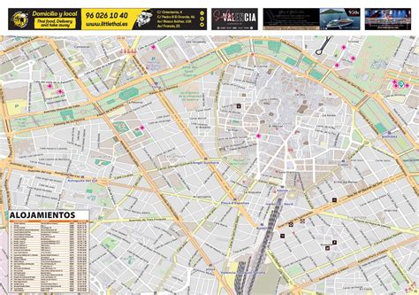 Valencia Tourist Map 2019 By Editorialmic Issuu