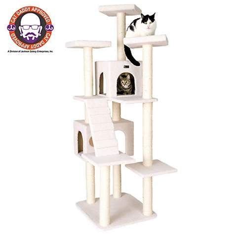 Armarkat Classic Model B7701 Real Wood Cat Tree, 77" H | Petco | Wood ...