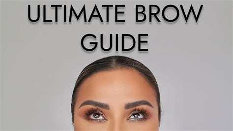 Ultimate Brow Step By Step Tutorial Nina Ubhi Youtube