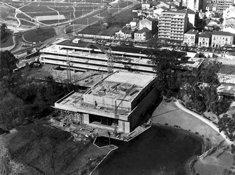 Parque Calouste Gulbenkian Vista aérea Arquivo Digital do Jardim