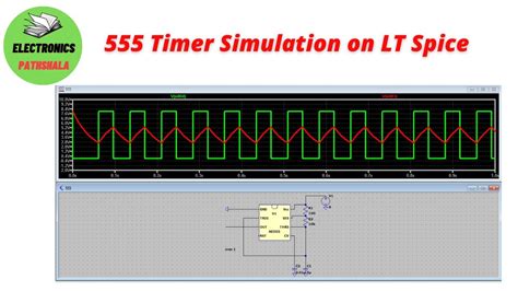 LEC 1 555 Timer Square Wave Generation Simulation On LT Spice YouTube