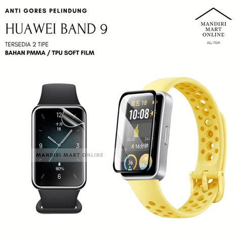 Jual Anti Gores Huawei Band 9 Curved 3D 2D Hydrogel Screen Protector