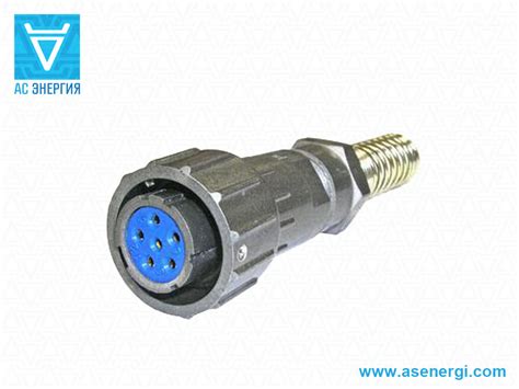 Разъем FQ18-6pin TK-8 розетка Ø18 мм, ток 3А, IP67 герметичный ...