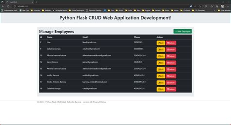 Github Emiliobs Flaskcrudapppython Flask Crud Application Full