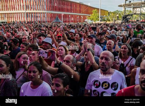 Spanish Singer Coque Malla Performs Live During Vive Latino