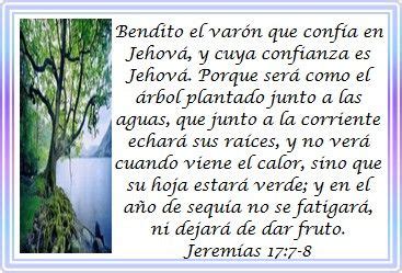 Jerem As Palabras De La Biblia Confia En Jehova Oraciones De Fe